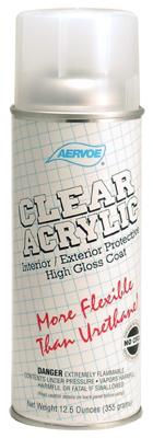 Clear Acrylic Coating - Matte - Aervoe Industries, Inc.